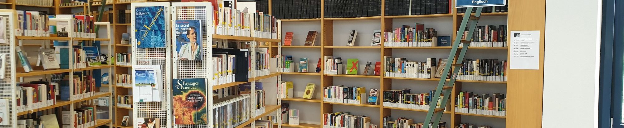 Belletristik der Stadtbibliothek in Lebenstedt
