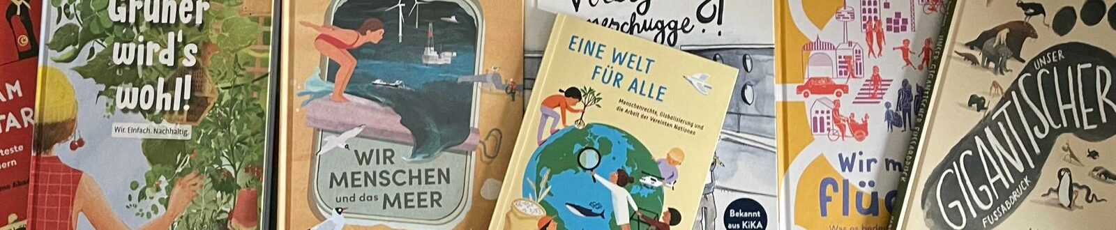 Lesen macht Spaß! Bei uns gibt es viele unterschiedliche Bücher.