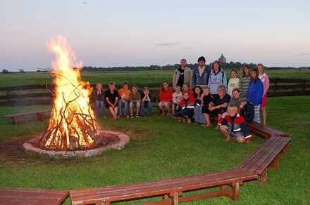 Das Lagerfeuer ist eine Besonderheit. (Foto: Stadt Salzgitter)