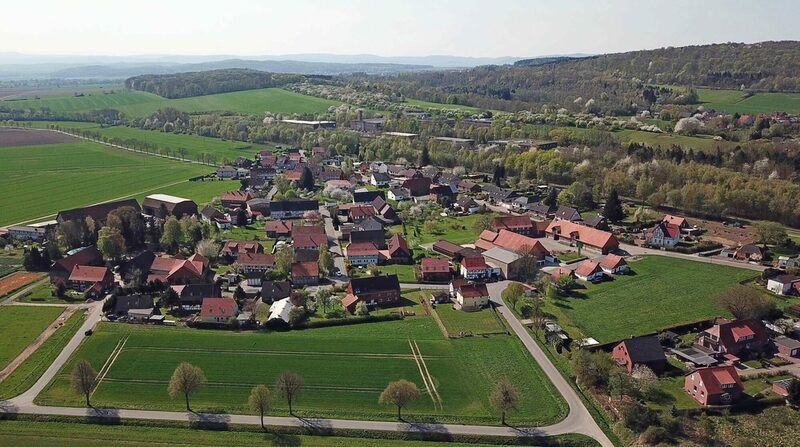 Calbecht von oben.