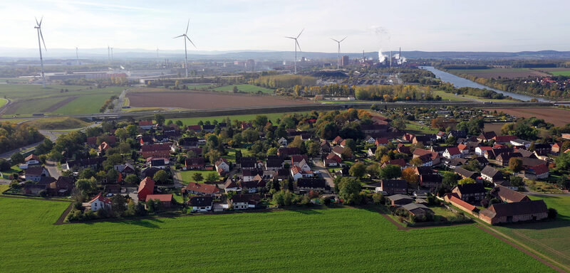 Beddingen von oben