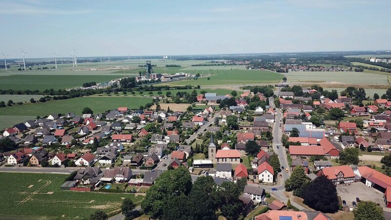 Bleckenstedt von oben.
