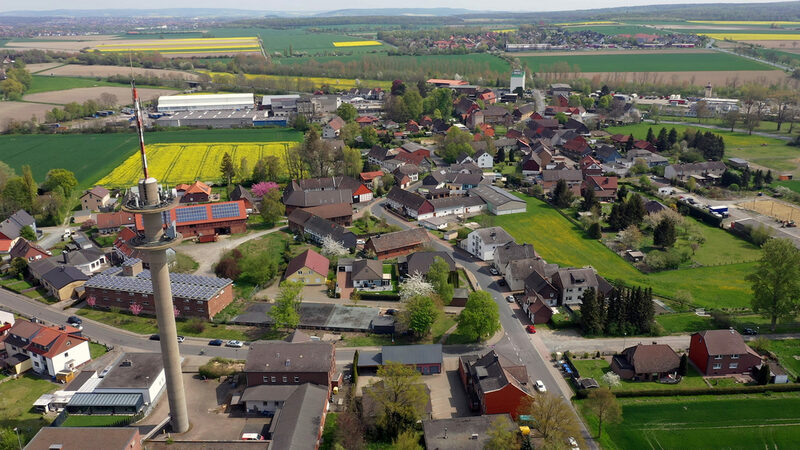 Immendorf von oben.