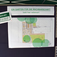 Die Bürgerinnen und Bürger können sich mit Ideen für den neuen Stadtteilgarten einbringen.