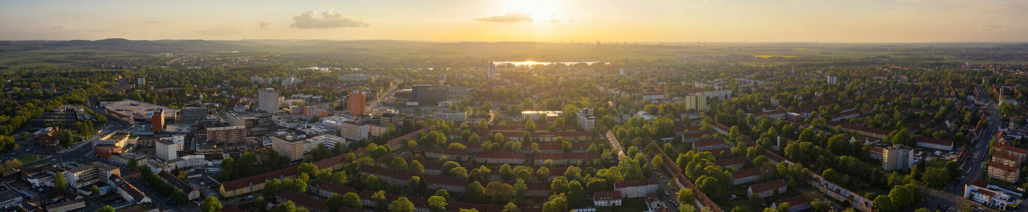 Panoramabild von Salzgitter-Lebenstedt