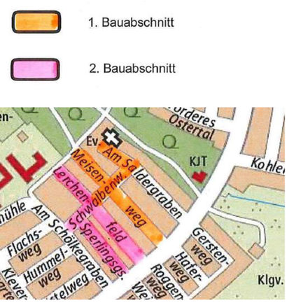 Im April werden in Lebenstedt Fahrbahnen saniert.