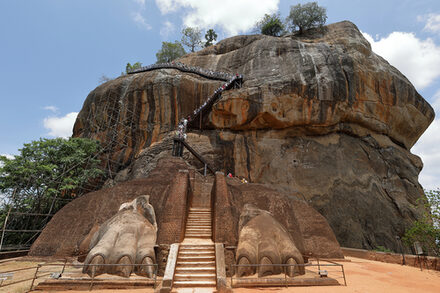 Sigiriya (Der Löwenfelsen) auf Sri Lanka