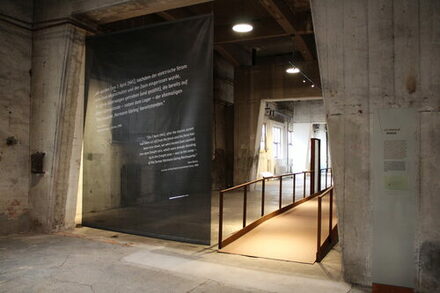 Ausstellung in der Gedenkstätte KZ Drütte