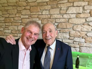 Die Oberbürgermeister von Salzgitter und Creteil: Frank Klingebiel und Laurent Cathala