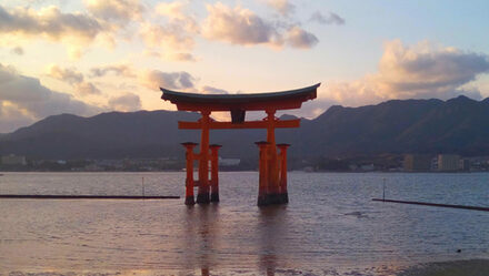 Der Itsukushima-Schrein