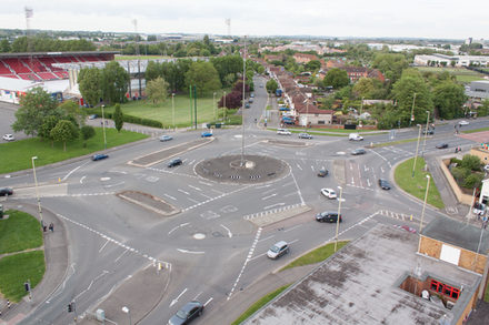 Bild des Magic Roundabout in Swindon