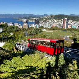 Wellington mit dem bekannten Cable-Car