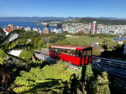 Wellington mit dem bekannten Cable-Car