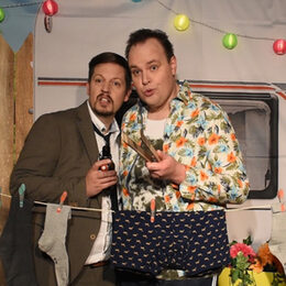 Das Duo vom Zimmer-Theater