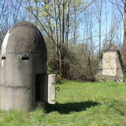 Ein Einmann-Bunker bei Watenstedt