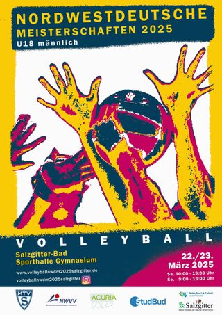 Die Volleyballabteilung des MTV Salzgitter richtet die Nordwestdeutsche Jugendvolleyballmeisterschaft U18 männlich aus.