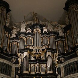 Orgel in er Klosterkirche St. Abdon und Sennen in Ringelheim