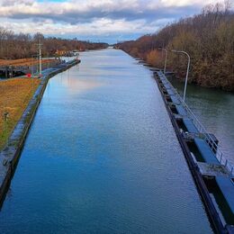 Schleuse Üfngen des Salzgitter Stichkanals
