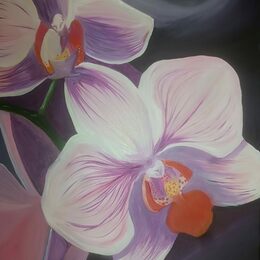 Eines der ausgestellten Werke von Nimet Sandafi